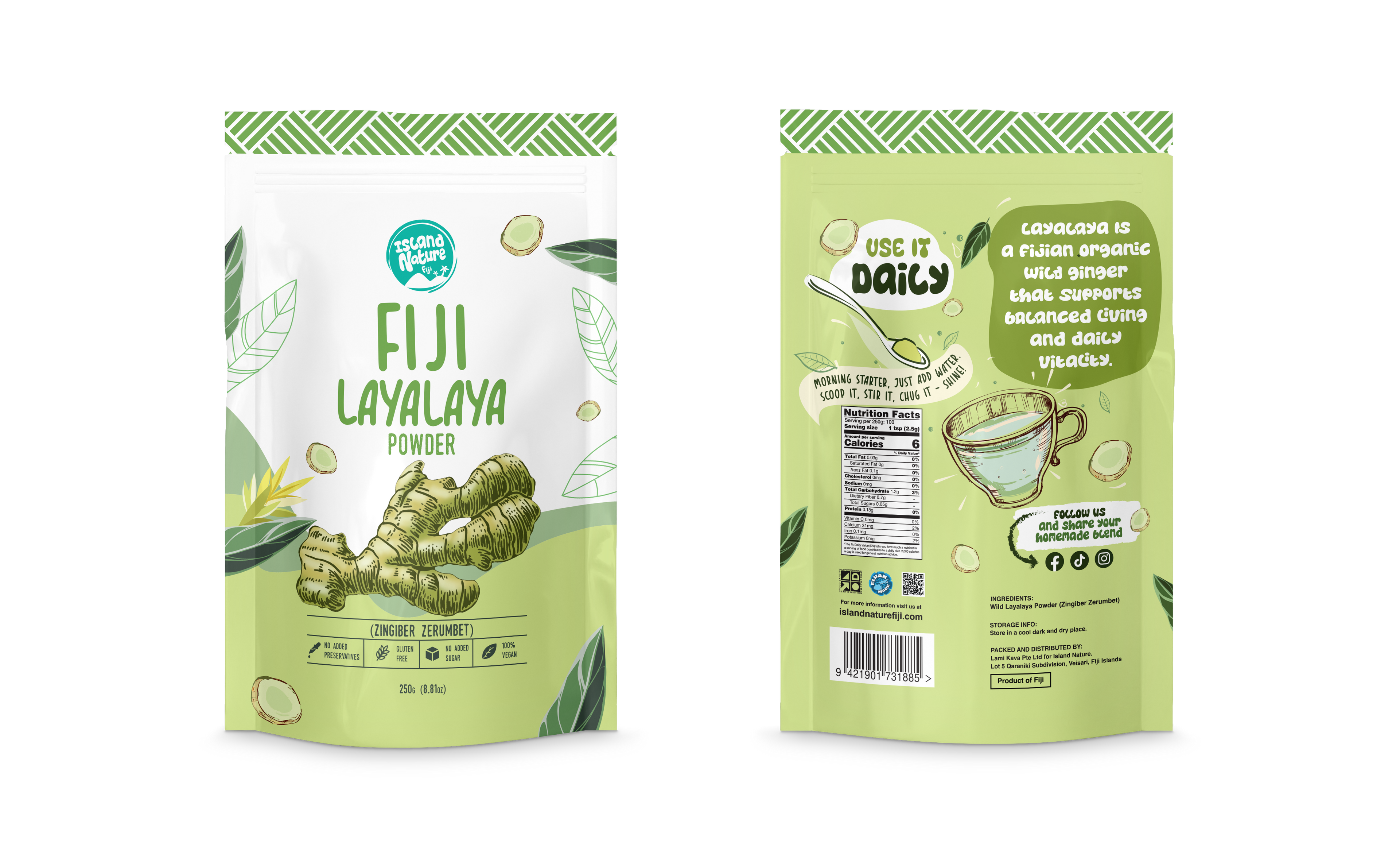 Island Nature Instant Layalaya Powder – 250g (Wellness from the Islands)
